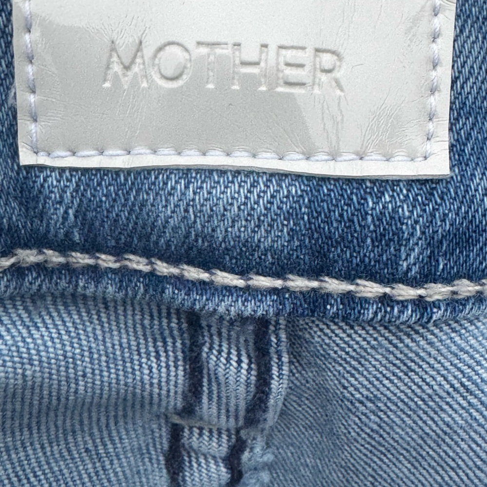 MOTHER LIL’ THE TOMCAT SKIMP JEANS ALL OVER THE MAP SIZE 26 - Picture 13 of 16